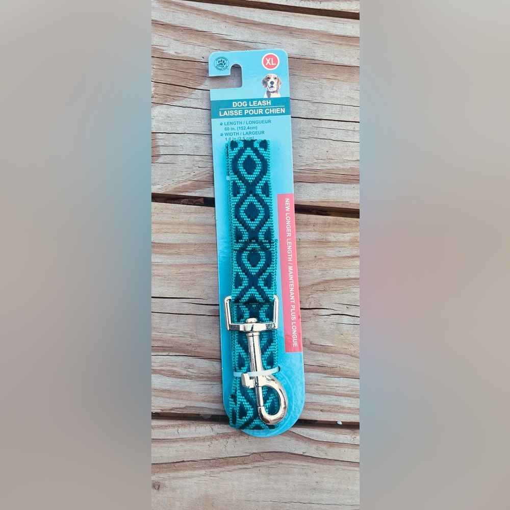 Dog leash size XL 60in long, 1.0 in wide